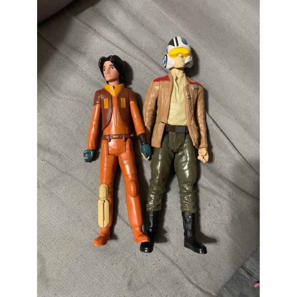 2 Large Star Wars Action Figures